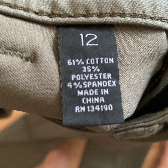 INC Denim skinny legs regular fit size 12 NWOT - Picture 4 of 7